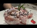 How to make 3 Ingredient Tomato Salad