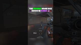 THIS INVISIBLE DRONE HOLE SHOULD BE ILLEGAL 😈 #rainbowsixsiege #r6s #r6tips #shorts #r6klippin