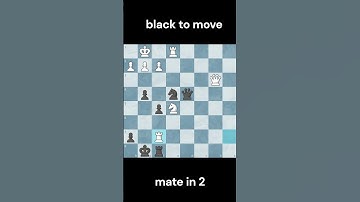 mate in 2 #chess #titled #chessimprovement #puzzle #learnchess #chessgame #chessstrategy #checkmate