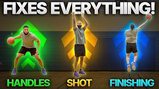 Fix Your Jump Shot, Handles & Finishing in ONE Workout! (Basketball Drills That Actually Work)