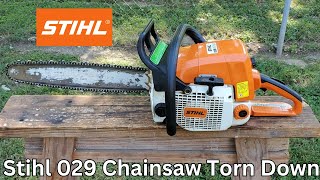Stihl 029 Chainsaw tear down - YouTube