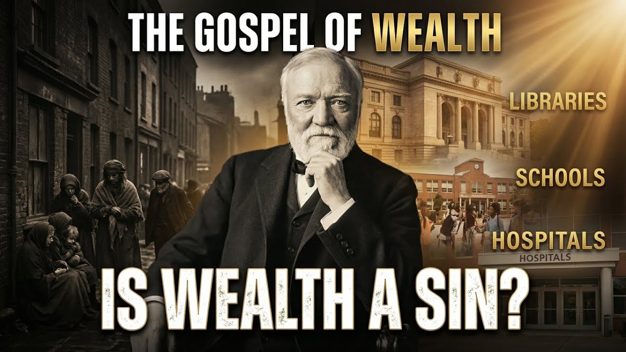 Andrew Carnegie Explains: Is Wealth a Sin? | The Gospel of Wealth Motivation 