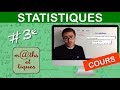 Le cours  statistiques  troisime