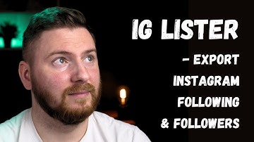 IG Lister: Export Instagram Followers to CSV | Try It Now!