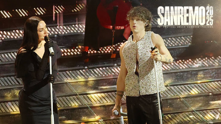 Sanremo 2025 - Irama con Arisa cantano “Say Something”