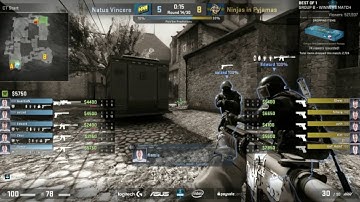NAVI VS NIP ESL COLOGNE 2016 FULL HIGHLIGHT ON COBBLESTONE