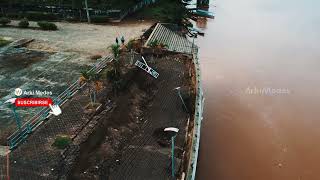 Malecón de Puerto El Carmen (Putumayo - Ecuador) se hunde