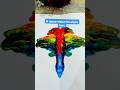 beautiful flower with word R#acryliccolour #acrylicpaint #creativeart #arttutorial #art