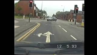 Driving to work in 1993 , footage from Walsall and surrounding area's Pt 2
