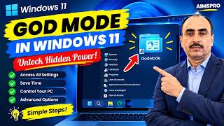 Windows 11 God Mode Explained | Access All Settings in One Place! | AIMSPRO