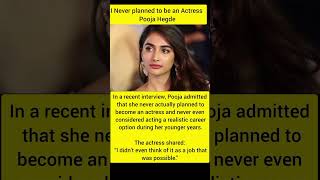 Pooja Hegde Never Imagin Become an Actress #pooja #poojahegde #tollywood