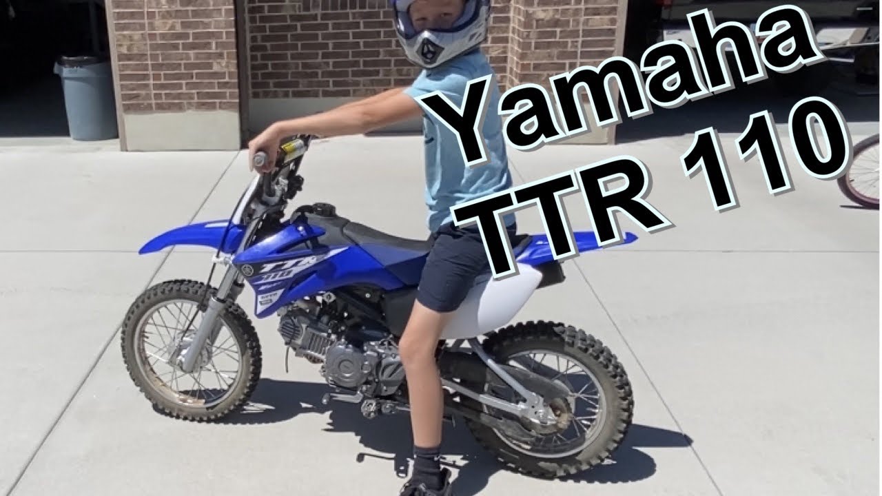 Yamaha TTR-110 Kids Dirt Bike Overview - YouTube