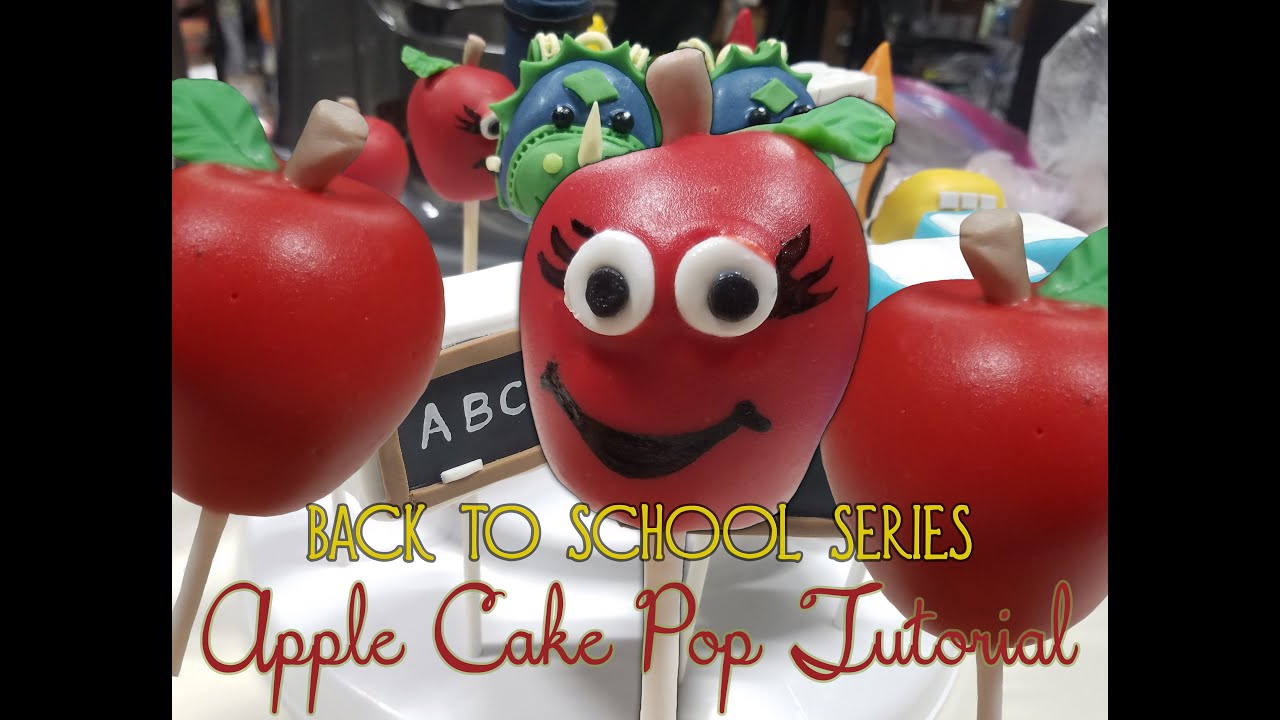 Beki Cook's Cake Blog: Back-to-School Apple Cake Pops