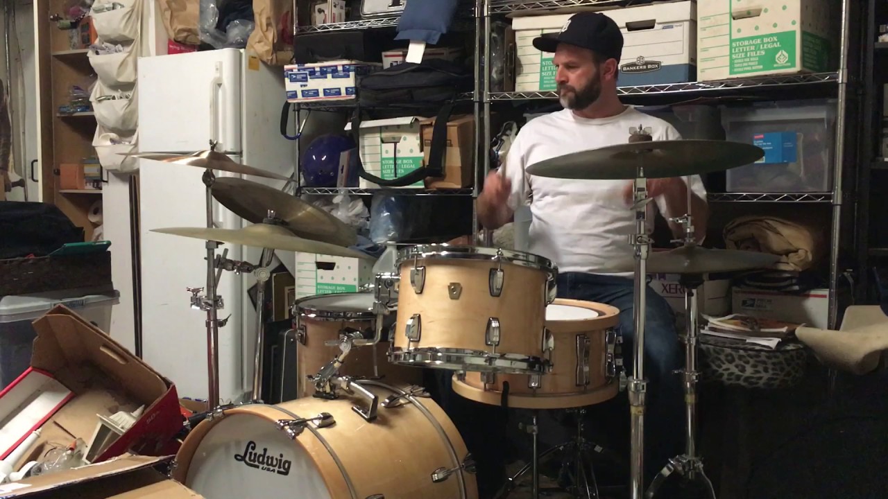 Ludwig Classic Maple Wood snare with wood hoops