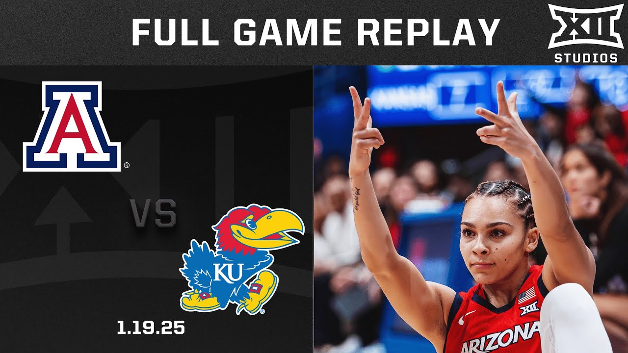 arizona-vs-kansas-full-game-replay-2024-25-big-12-women-s-basketball