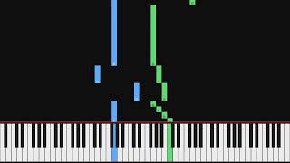 Carlos de Seixas - The Minotaur Toccata 2 | Piano Visualization