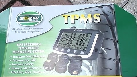 INSTALL EEZ RV TPMS on MOTORHOME | TIRE PRESSURE MONITORING SYSTEM