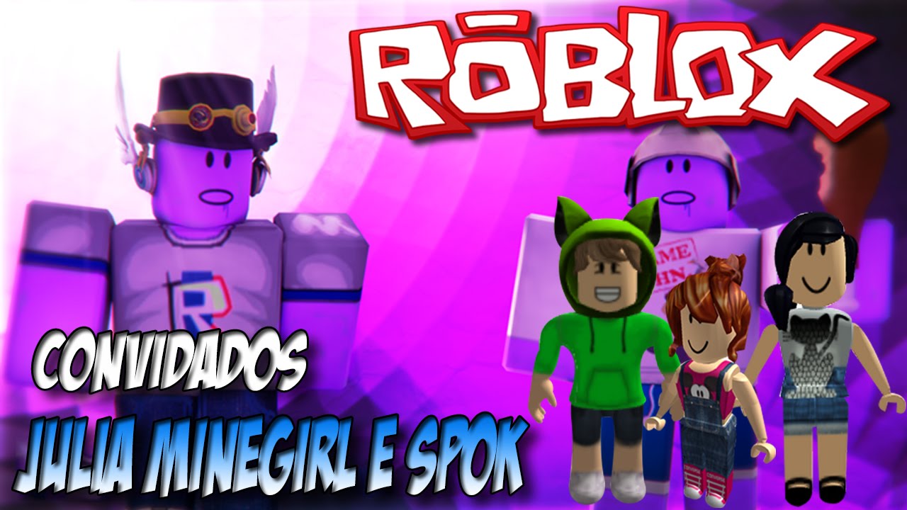 Roblox The Plague O Poder Roxo Ft Julia Minegirl E Spok Youtube - roblox roxo