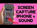 How To Screen Record On IPhone With Sound Iphone Iphonetips 