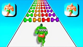 MUSCLE RACE 3D - ALL LEVELS GAMEPLAY |  BIG MAN STRONG |  MR239L screenshot 3