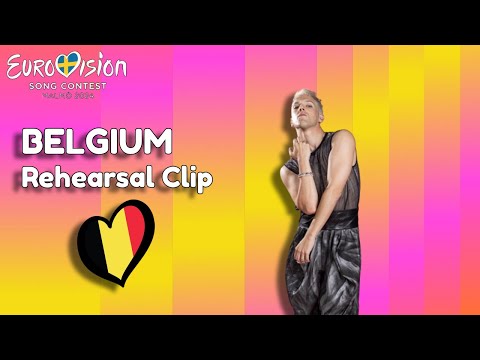 REHEARSAL CLIP - Mustii "Before The Party?s Over" | Belgium | Eurovision 2024