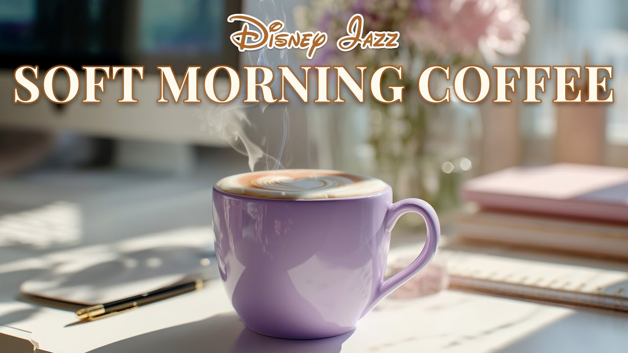 Уютный утренний джаз с кофе | Инструментальный джаз в стиле Диснея | Музыка для расслабления