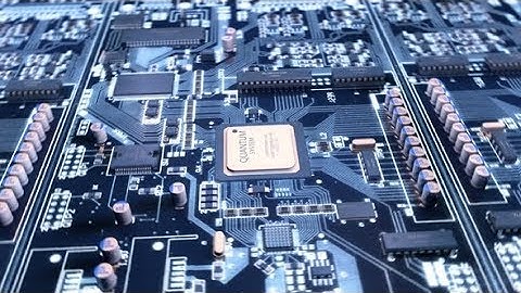 Rotate Around CPU Inside a Computer Vs Glitch | Motion Graphics - Videohive template