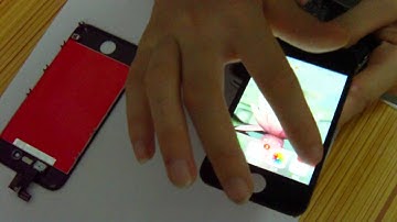 iPhone 4S LCD screen testing