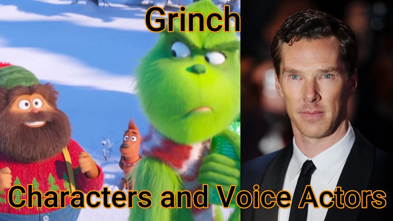 Гринч | Персонажи и актеры озвучки (полный состав)