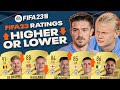 MAN CITY FIFA 23 RATINGS! | “If it’s higher, I will leave” 👀😂 " | Grealish, Haaland