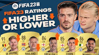 MAN CITY FIFA 23 RATINGS! | “If it’s higher, I will leave” 👀😂 " | Grealish, Haaland, Ake & Palmer!
