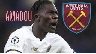 Amadou Onana 2022 Welcome to West Ham