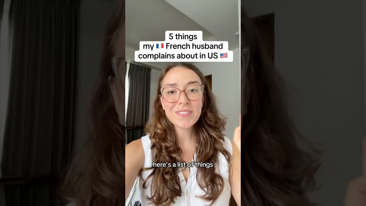 5 things my 🇫🇷 French husband complains about in the US 🇺🇸