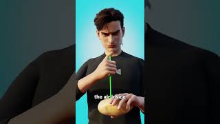 How A Straw Stabs Through A Potato 😲