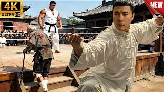 日本武士当众嘲讽中国功夫，不料上台的白发老头，竟是隐藏绝世高手！ 抗日 | 甄子丹 | MMA | Kung Fu