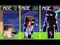 Surviving 99 Years As ENDERMAN In Minecraft!