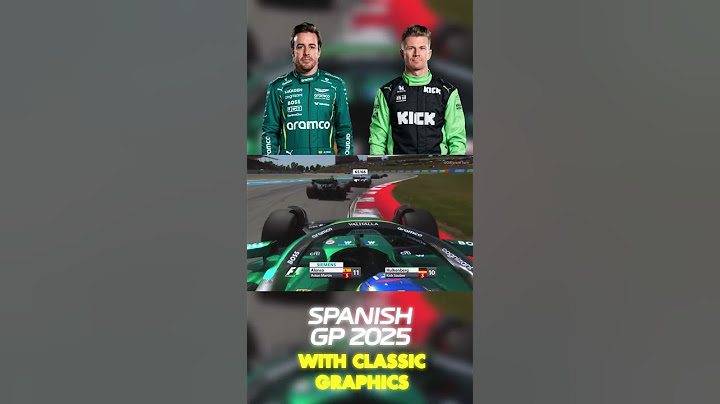 Fernando Alonso BATTLES Nico Hulkenberg | 2025 Spanish Grand Prix #f1