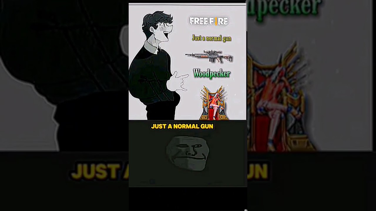 The Woodpecker Gun Skin: A Free Fire Comparison