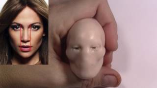 How to Sculpt a Face part 02 Adding Skin and Proportions