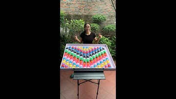 Puzzle sort ball level medium smooth colors, puzzle master