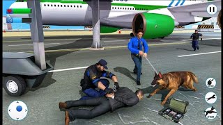 US Police Dog Simulator - Airport Crime Chase || Android GamePlay HD || GAMINGMONSTERSANJOY GMS screenshot 4