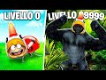 1 LIVELLO = 1 ANIMALE DIVERSO SU ROBLOX!!