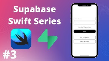 Sign in with Email using Supabase | Supabase Swift Series #3