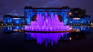 Fountain season kickoff: Union Station honors front line workers fighting COVID-19 pandemic