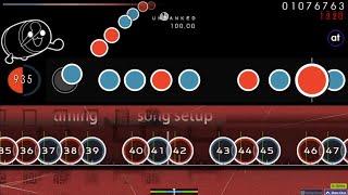 BluePlusSymbol on X: 60,000 maps left until osu!taiko completion Playing a  lot of short maps  / X