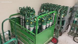 Oxygen tank, concentrator shortage means hospital guests staying longer than needed