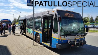 Patullo Special - TransLink (CMBC) 2008 NovaBus LFS No. 9770 on Expo Line Replacement