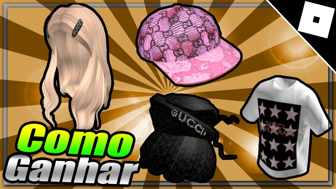 FREE ACCESSORIES! HOW TO GET Pink GG Baseball Hat & Gucci Hair