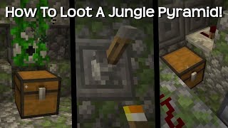 How To Loot Every Chest Inside The Jungle Temple In Minecraft