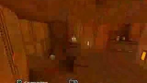 Quake II q2dm1 box jumps